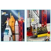 Konstrukciniai blokeliai Kalėdų Senelio dovana SPACE ROCKET 506 vnt.Cosmos