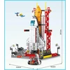 Konstrukciniai blokeliai Kalėdų Senelio dovana SPACE ROCKET 506 vnt.Cosmos