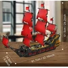 Konstrukciniai blokeliai Mould King 13109s - Piratų laivas "karalienės Anos Kerštas"