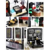 Konstrukciniai blokeliai Mould King 16042 Bar Pub su Led apšvietimu