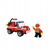 Konstruktorius Blocki MyFireBrigade Gaisro gesinimo automobilis KB0819, 84 vnt