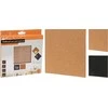 KOOPMAN Rašomosios ir kamštinės lentos komplektas 7vnt./22x22cm