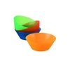 KOOPMAN Spalvingų plastikinių lėkščių rinkinys, 4 vnt. TP695, 1 pak.