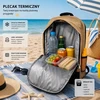 KOOPMAN Termo kuprinė chaki 20 l termo maišelis + 2 x vėsinimo įdėklai