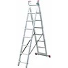 Kopėčios KRAUSE Corda, 2 x 8, aliumininės, universalios, maks. darbinis aukštis - 485 cm