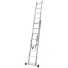 Kopėčios KRAUSE Corda, 2 x 8, aliumininės, universalios, maks. darbinis aukštis - 485 cm
