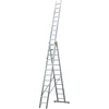 Kopėčios KRAUSE Corda, 3 x 11, universalios, aliuminės, darbinis aukštis 730cm