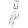 Kopėčios KRAUSE Safety, 8 pakopų, su kibiro ir įrankių laikikliu, darbinis aukštis - 370cm