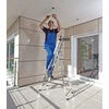 Kopėčios KRAUSE Secury, vienpusės, 5 pakopų, su įrankių laikikliu, darbinis aukštis 305cm