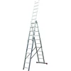 Kopėčios KRAUSE Tribilo, 3x12, daugiafunkcinės su nuimama sekcija, darbinis aukštis 930 cm