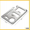 Korbi SURVIVAL CARD ESSENTIAL MINI MULTI TOOL KNIFE