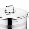 Korkmaz Astra 12,5l puodas su dangčiu, 30cm, nerūdijantis plienas, indukcija