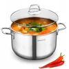 KORKMAZ PUODAS PERLA 6.8L A1571 INDUKCINIS