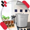 Kotarbau KAILINIS CINKO KATLAS SU DANGIU IR Įstatykite 32L PUODĄ