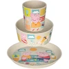 Koziol PLASTIKINIS PEPPA PIG VAKARIENIŲ RINKINYS VAIKAMS 400ML 190ML DIA. 20,5 cm