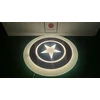 Kraina Swiata PLAFON LAMPA SUFITOWA GWIAZDA AVENGERS POKÓJ DZIECKA KAPITAN AMERYKA 72W