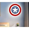 Kraina Swiata PLAFON LAMPA SUFITOWA GWIAZDA AVENGERS POKÓJ DZIECKA KAPITAN AMERYKA 72W