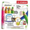 Kredki do tablic suchościeralnych 4kol. STABILO