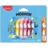 KREDKI ŚWIECOWE MUMINKI JUMBO 12SZT MAPED, MAPED