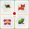 KREOleo DIDELIS AQUA VANDENS KRUOLIŲ RINKINYS 3600+EL MAGIC BEADS GOOD XXL PAKUOTĖ