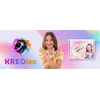KREOleo GLITTER TATTUOS DIDELIS TATUiruočių rinkinys, PLAUNAMI ŠABLONAI, GLITTER