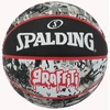 Krepšinio kamuolys Spalding Raudona Graffiti (7 dydis)