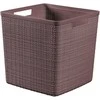 Krepšys Jute Curver H27/W27.9/ø27.9cm rudas