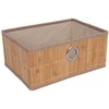 Home4You Krepšys MAX BAMBOO 30x21xH13cm
