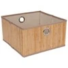 Home4You Krepšys MAX BAMBOO 30x30xH17cm