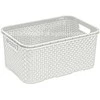 Branq Krepšys Rattan 7L Kreminė