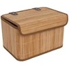Home4You Krepšys su dangteliu MAX BAMBOO 36x27xH22cm