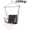 Krėslas-supynės su porankiais 50x50cm/maks.100kg rudas