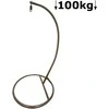 Krėslo-sūpynių stovas 105cm tamsiai rudas