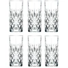 Krištolinės stiklinės RCR OASIS, 360 ml, 6 vnt