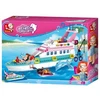 Kruizinė jachta Blocks 329 el 29,6 cm Sluban Girls Friends M38-B0609