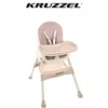 Kruzzel Maitinimo kėdutė 3in1, šviesiai rožinė