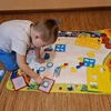 Kruzzel XXL vandens kilimėlis dažymui su vandeniu didelis piešimo antspaudams Priedai 100x80