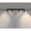 Sollux Lighting Lubinis šviestuvas NERO 4 juodas/auksinis
