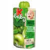 Kubuś Mikė Baby Mousse obuolių žirniai krapai brokoliai 100 g