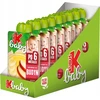 Kubuś Mikė Baby mousse vaisių desertinis bananų pudingas 9x100g