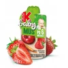 Kubuś Mikė Baby MUS obuolių braškių morkų 9x