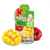 Kubuś Mikė Baby MUS obuolių morkų mangas vaikams 9x 100g
