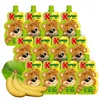 KUBUŚ vaisių putėsiai 100% bananų obuoliai 100 g x 12 vnt. VAIKAMS
