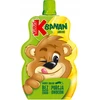 KUBUŚ vaisių putėsiai 100% bananų obuoliai 100 g x 12 vnt. VAIKAMS