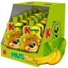 KUBUŚ vaisių putėsiai 100% bananų obuoliai 100 g x 12 vnt. VAIKAMS