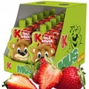 Kubuś Vaisių putėsiai vaikams Mikė 100% braškių obuolių morkų bananas 12x100g