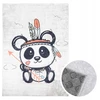 Kupdywan DYWAN ANTYPOŚLIZGOWY PRANIA Panda Indianin 120x170