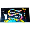Kupdywan Dywan SPACE RACE KOSMONAUTA dla Dziecka Gra planszowa 120x170 cm