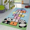 KupDywan Kilimas Vaikų klasei Pasaka Panda Žaidimo zona Pramogos 2x3 m