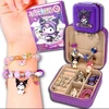 Kuromi & Hello Kitty kūrybinis rinkinys – apyrankių kūrimas